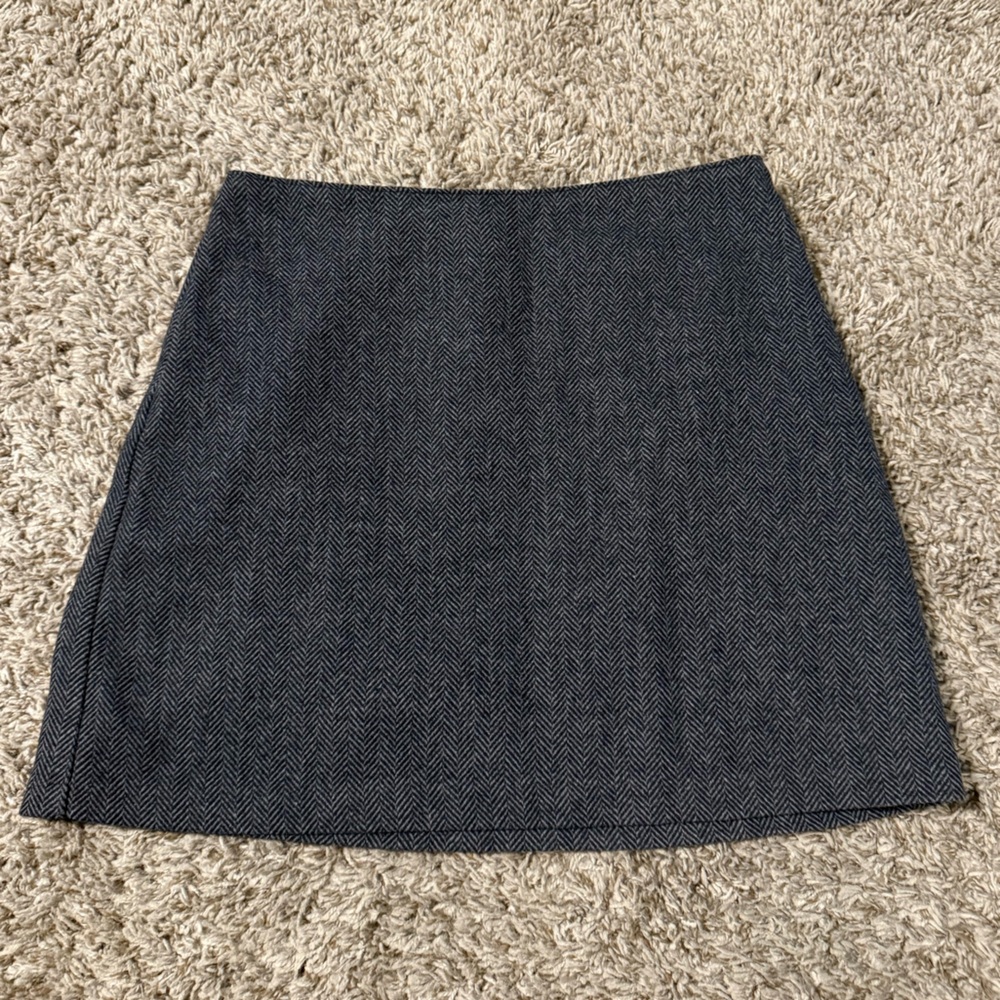 Abercrombie & Fitch Textured Mini Skirt
